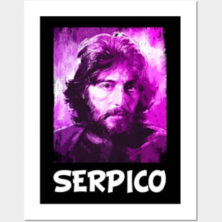 Detective Threads Serpicos Movie T-Shirts, Because Every Wardrobe Deserves a Touch of Crime Drama Posters and Art